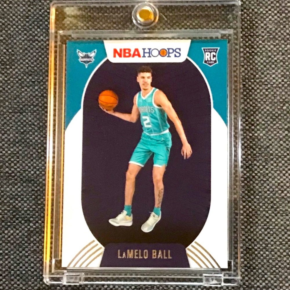 LaMelo Ball 2021 NBA Hoops Rookie Card NBA HOOPS 2021